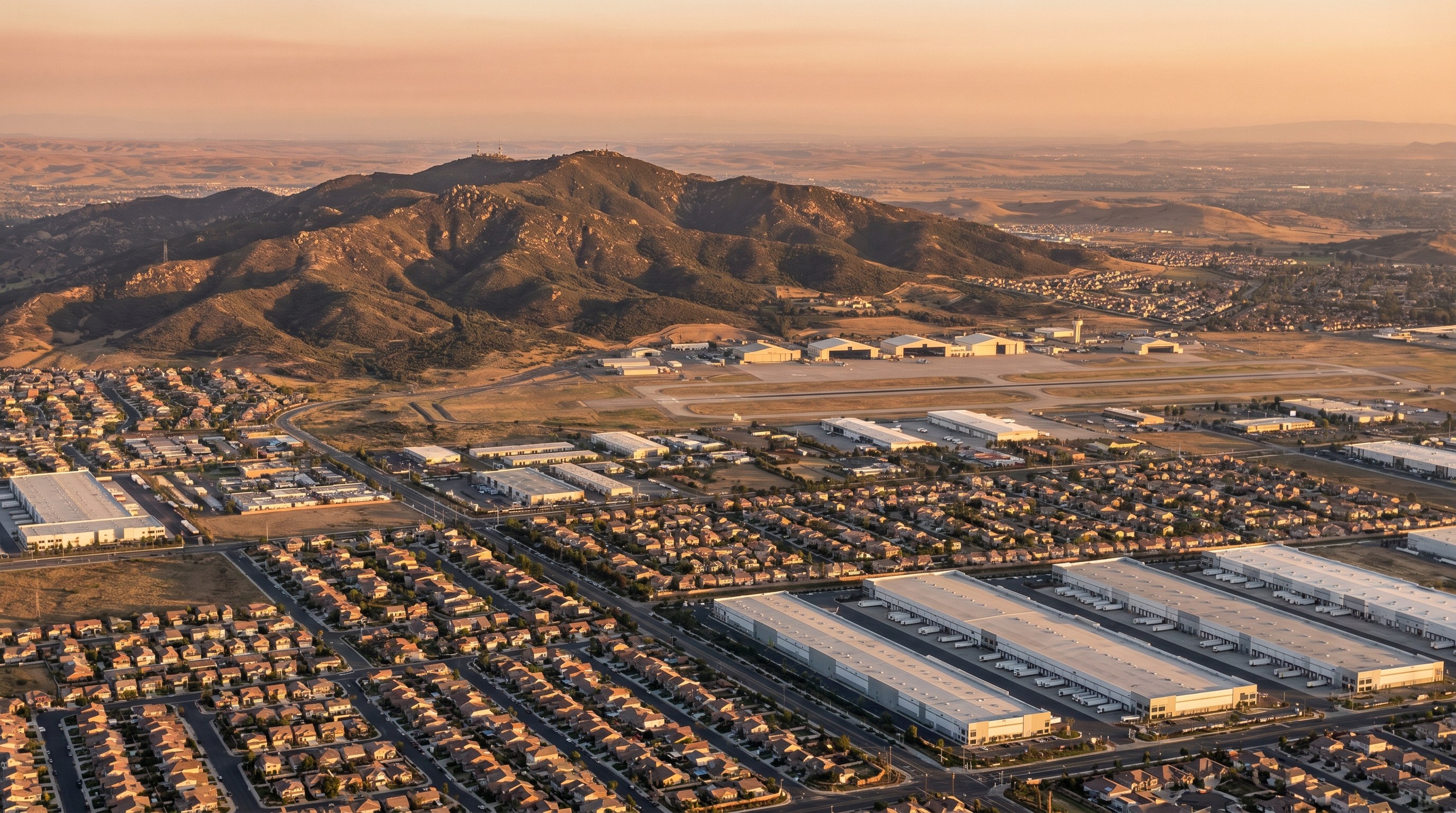 Moreno Valley California logistics corridor and business district