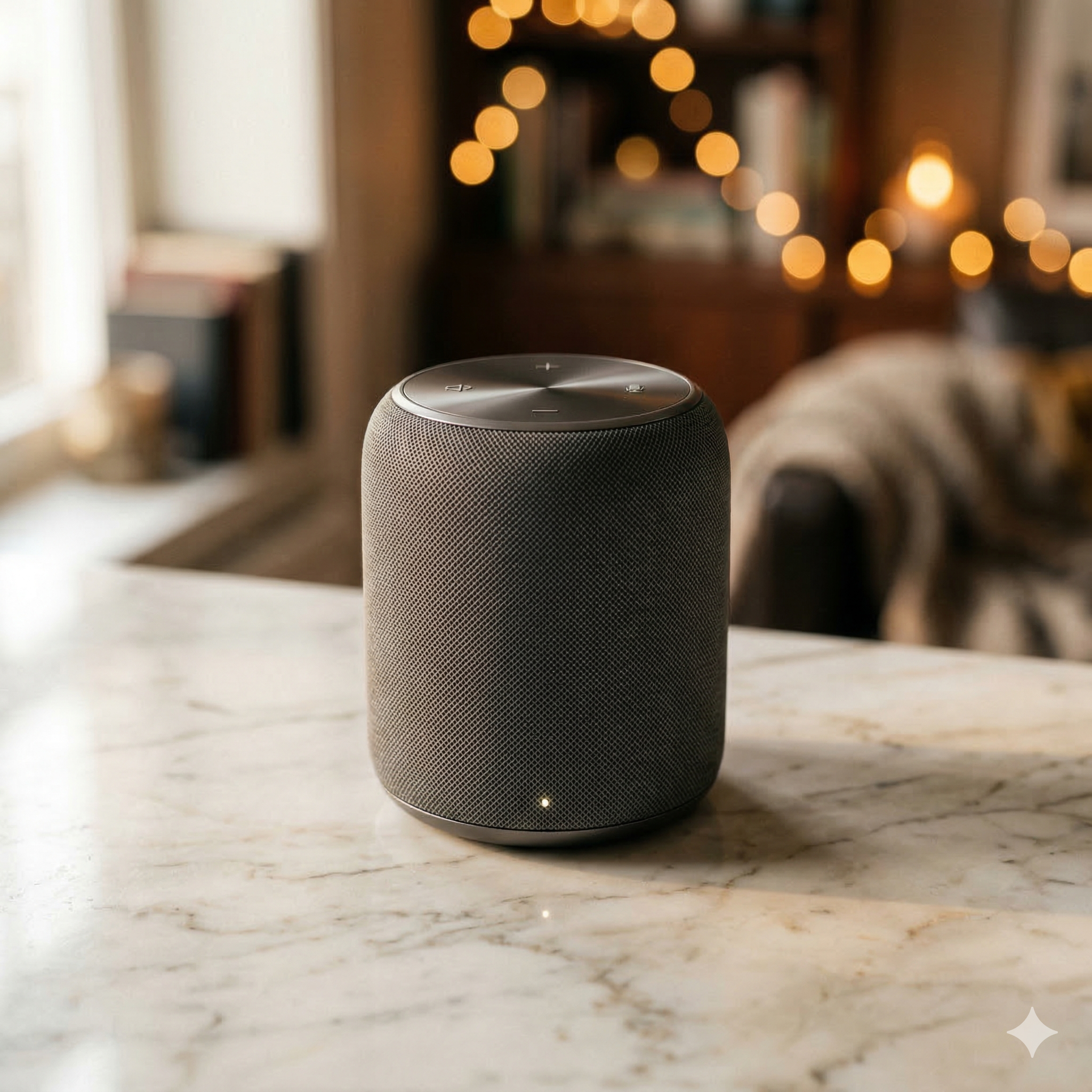 Smart speaker for voice search
